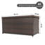 Boîte de rangement en osier 60 gallons-87498276