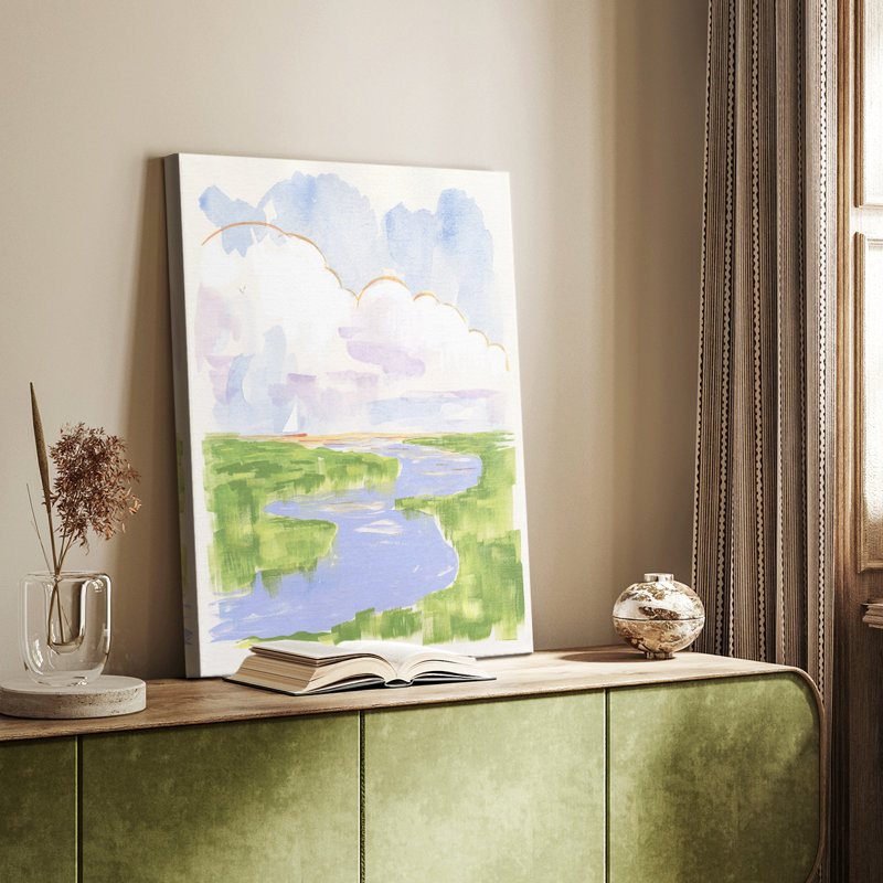 Low River River Vista I - galerie sur mesure, H 60 po x l 40 po