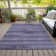 Machine Washable Indoor/Outdoor Xhevrie Plum Rug