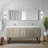 Lancy 72 in W x 20 in D Double Bath Vanity Top and Mirror-113284387