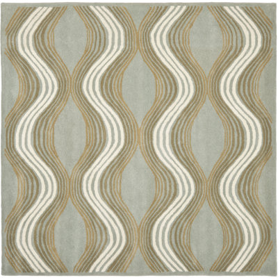 Secaucus Hand Tufted Wool Abstract Rug