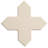 Seville 5 X 5 In. Matte Porcelain Cross Wall And Floor Tile (5.31 Sq Ft/Case) - 34 Pack-109928412