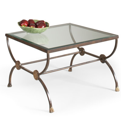 Martin Glass Square Cocktail Table