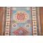 Tapis de couloir bleu clair Kazak