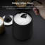 Tower Sera Set of 3 Canisters with Removable Lid, Carbon Steel Body, with Smoked Black Trim-98167220