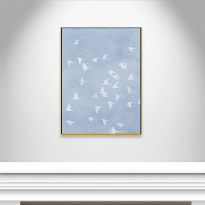 Flying Friends Print by Marcus Prime