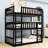Space-Saving Twin Over Twin Over Twin Triple Bunk Bed With Detachable Feature-1503569605