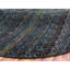 Tapis rond à motif géométrique en laine noué à la main 8 pi x 8 pi brun rouille Kohinoor Herat 66094F78615F4CC58DEA5CEA82B7C094