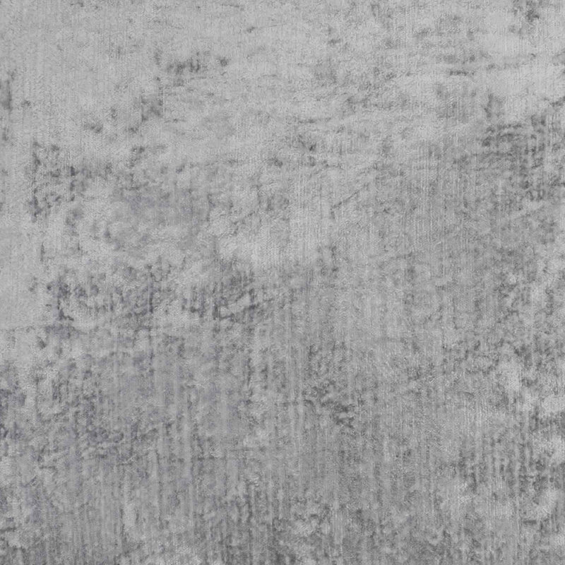 Housse de coussin carré en velours et insert, Gris