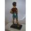 Statue Junia enfant tenant un livre