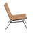 Farallones 25.63'' Wide Genuine Leather Slipper Chair