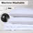 FISHDRU 7-Piece White Quilt Sets, Kueen