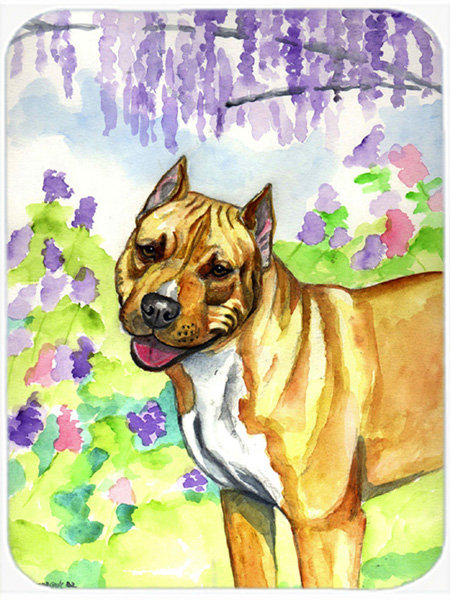 Planche à découper en verre trésors caroline Pit Bull