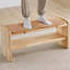 Banc rembourré brun-647996001