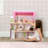 Delta Children Lil Gem Dollhouse - 3-Story Dollhouse With 4 Rooms - Includes 16 Accessories