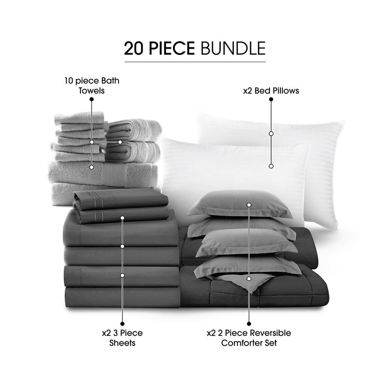 College Dorm Bundles Comforter