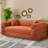 Boneless Convertible Sleeper Sofa Bed with Cylindrical Pillow, Corduroy Folding Mattress Couch, Floor Sofa Sofa-in-a-Box, No Installation & Easy to Transport, Deep Seat-433363140-418809709