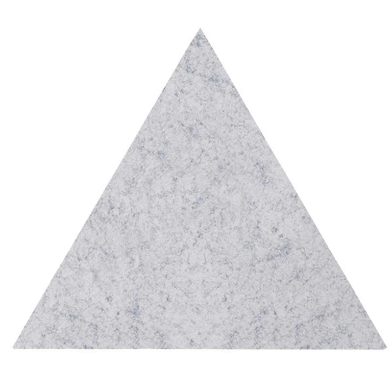 SoundSorb Black Acoustic Panels, 12" W x 12" H, Marble Grey