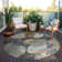 Lovettsville Washable Abstract Indoor / Outdoor Rug