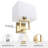 Pranisha Steel Armed Sconce-1947355499