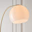 Aaliyah 170cm Marble Arched Floor Lamp