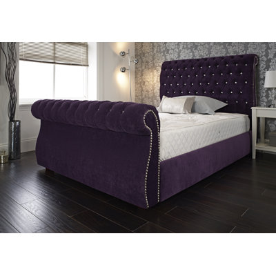 Jarod Upholstered UK Small Double - DE 120 X 190 Cm Bed
