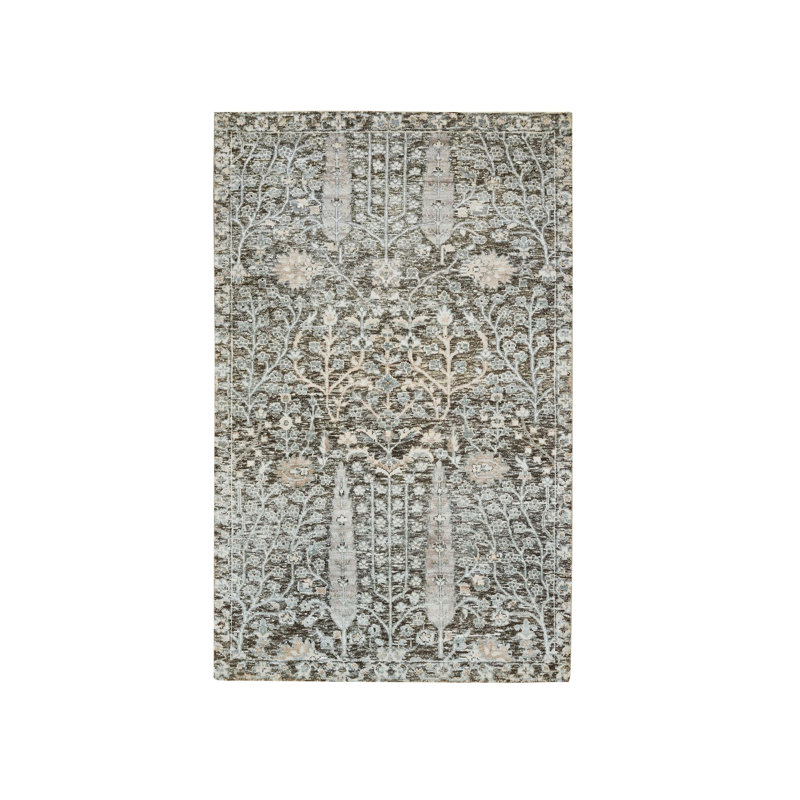 Devonya Hand Knotted Silk Rug