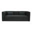 Canapé en velours noir Tov Furniture Callie-427527757