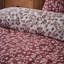 Brushed Grace Floral Leaf Cotton Reversible Duvet Cover Set-101283620-101283619