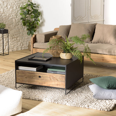 Sled Coffee Table with Storage
