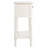 Rustic 23.5'' Rectangular Console Table – Durable Solid Wood with 3 Drawers and Turned Legs Storage-1837483074