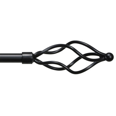 Andover Eggbeater 5/8" Black Adjustable 0.625''