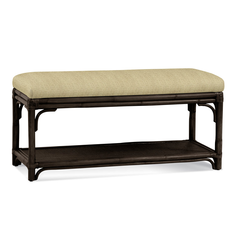 Banc de rangement en osier Summer Retreat