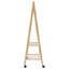 Hulda 96cm Rolling Clothing Rack