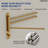 Wall-Mount Swivel Towel Bar With Hooks-119751707