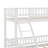 Twin XL Over Queen Bunk Bed With Ladder-1672942877