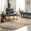 Tapis en jute de laine Akino Tribal-399119925