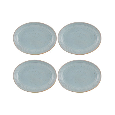 Gemstone Moonstone Stoneware Salad/Dessert Plate