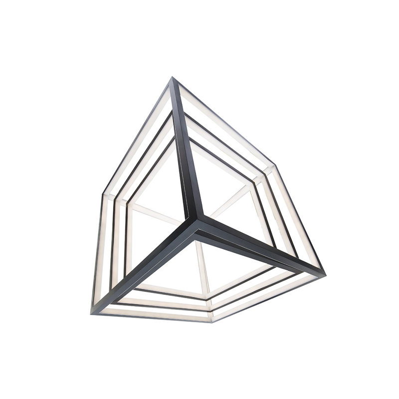 Nicolini 1 - Light LED Chandelier, 30" H x 30" W x 30" D