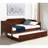 Cherry Wood Twin Daybed With Trundle
