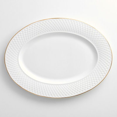 Ebern Designs Janeiya Porcelain China Platter