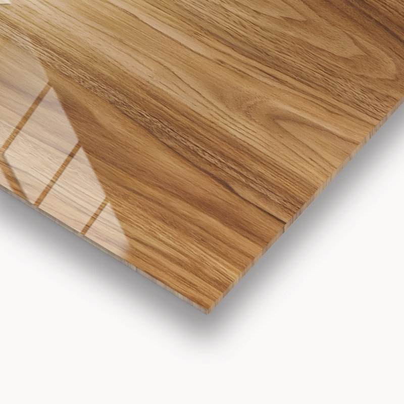 Dosseret en bois trempé en bois - Décoration murale de cuisine, H 24 po x l 30 po