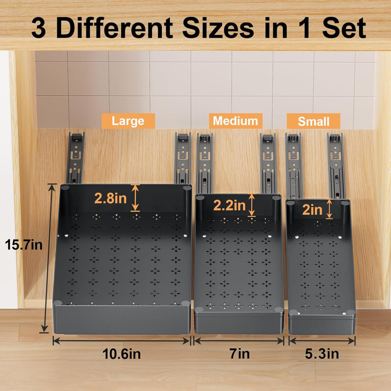Pull Out Cabinet Storage Device