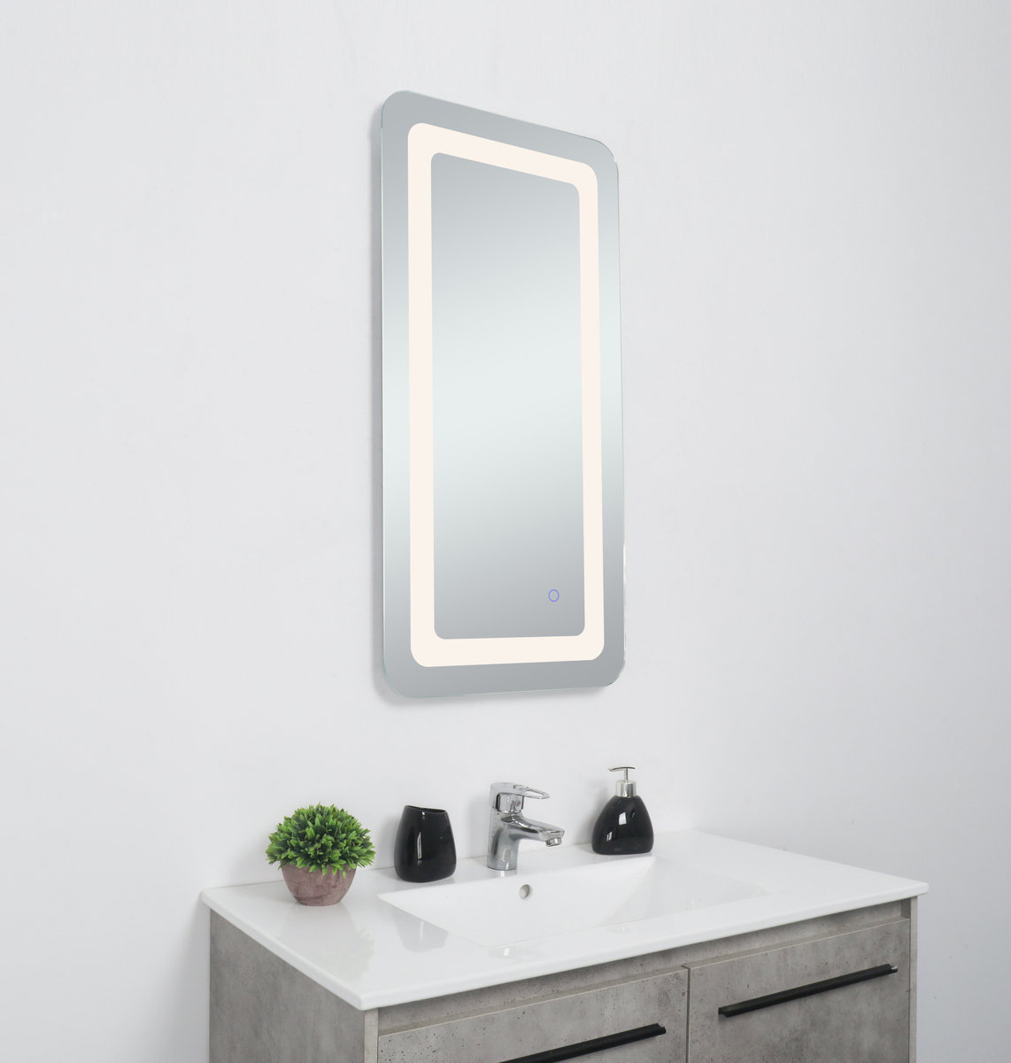 Juliane Mirror, 36" x 18", Rectangle