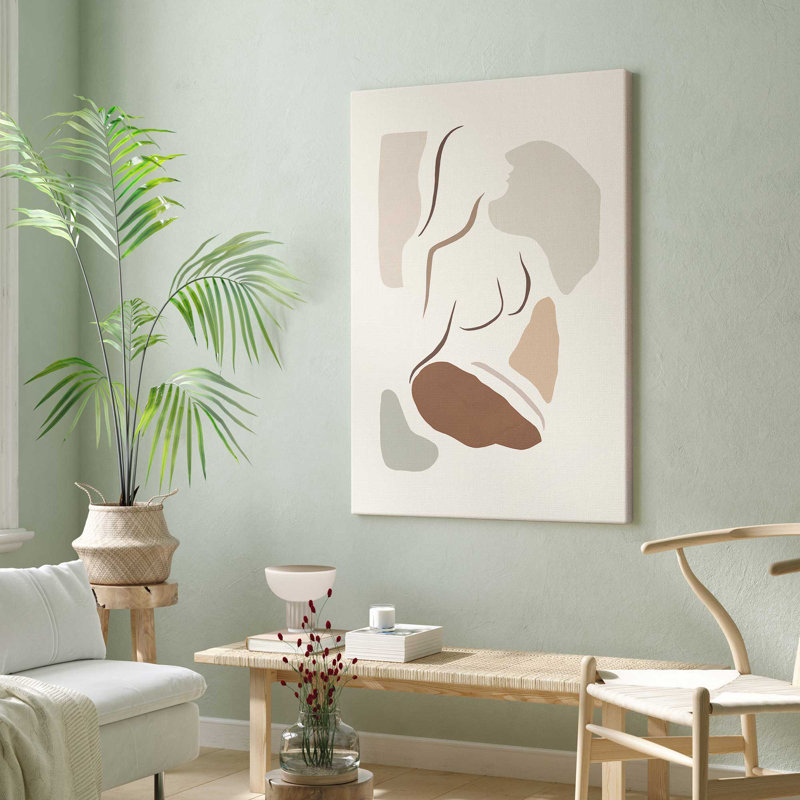 Soulful Contours, Toile tendue, H 18 po x l 12 po