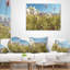 Blooming Mountain Meadow Flowers - Coussin décoratif à imprimé floral-30720587