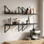 4 -Piece Steel Floating Shelf