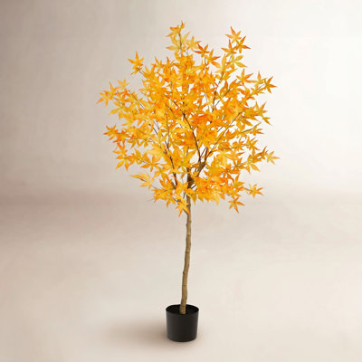 Faux Maple Tree in Freestanding