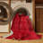 Machine Washable Solid Red Area Rug-878501999