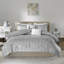 Ensembles de literie en microfibre douce pour grand lit, style métallique moderne pour la maison
